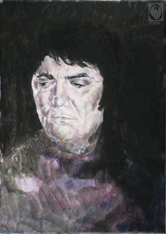 oil on canvas - olio su tela di Piro